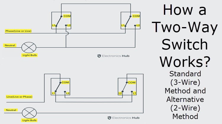 2 way switch diagram